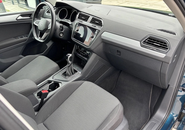 Volkswagen Tiguan cena 77500 przebieg: 149000, rok produkcji 2021 z Szczecin małe 781